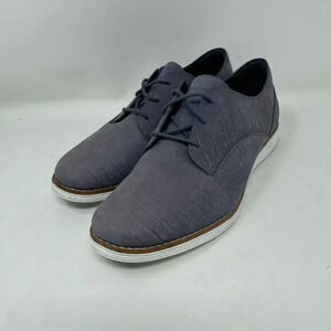 Cole Haan Men's Size 8 Original Grand Blue Leather Shoes White Soles‎